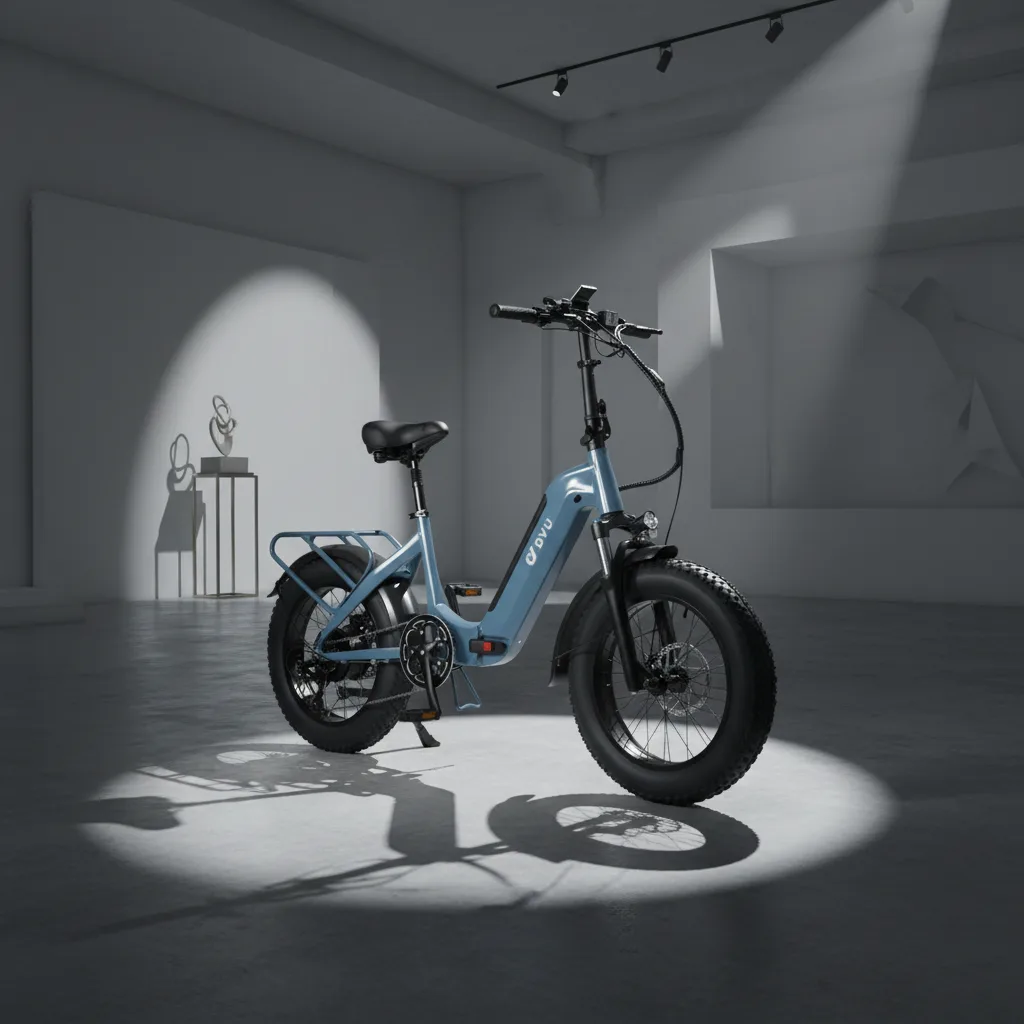 DYU FF500 20 Inch Fat Tire Electric Bike