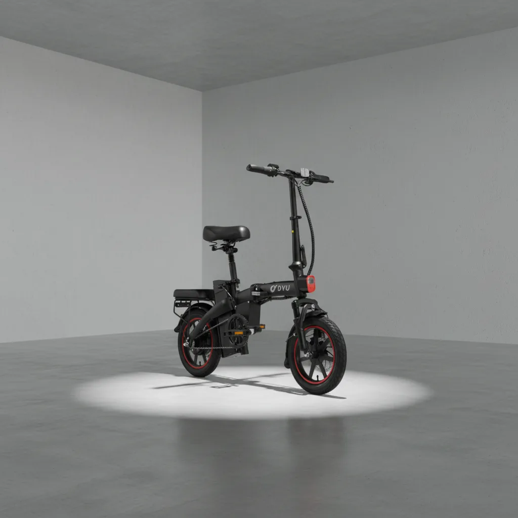 DYU A5 14 Inch Full Foldable Electric Bike, image 1 of 11