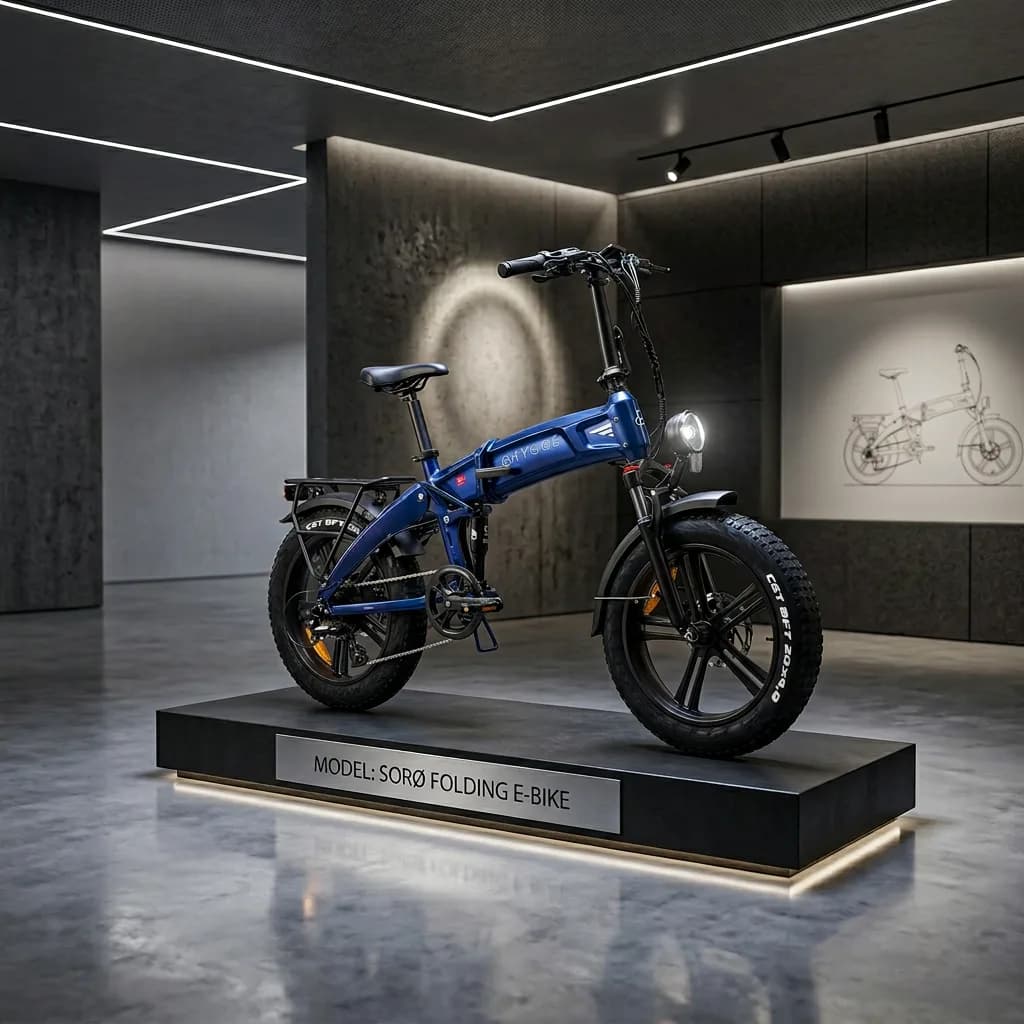 Hygge Søro All Terrain Folding E-Bike, image 1 of 23